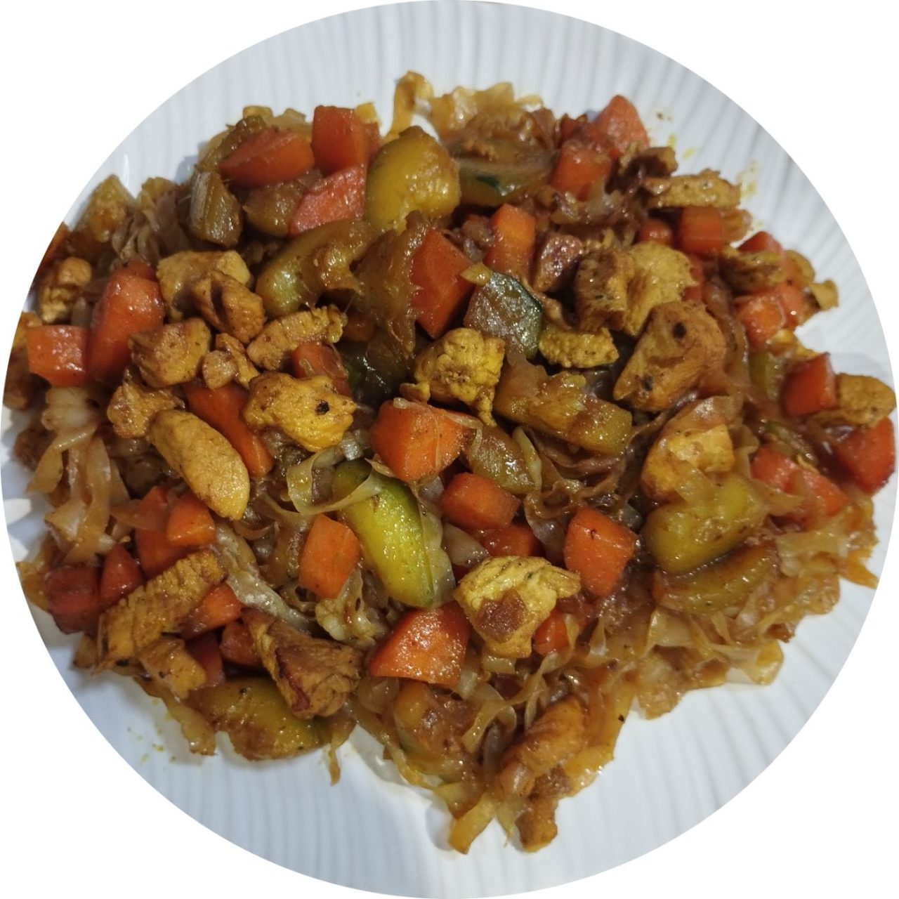 Recette de tagliatelle de konjac au poulet et sauce soja France Konjac