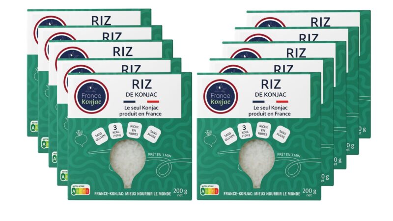 Riz de Konjac Offre spéciale économique 10 étuis