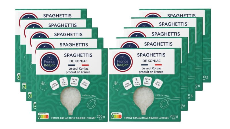 Spaghettis de konjac offre spéciale économique 10 étuis