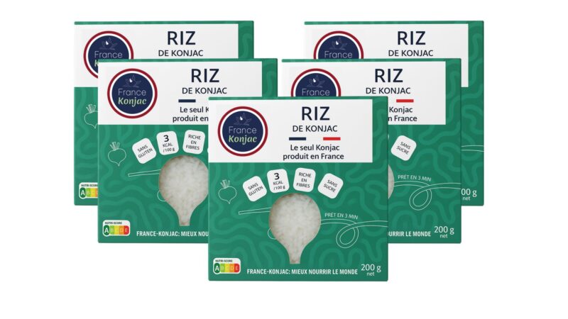 Riz de Konjac Offre spéciale 5 étuis