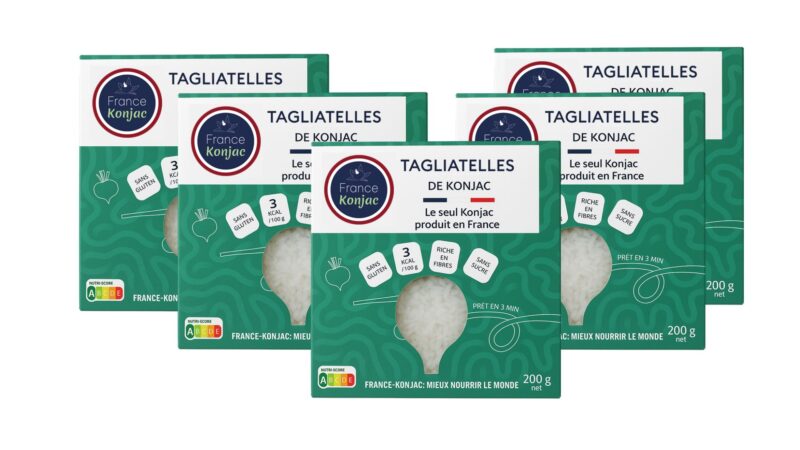 Tagliatelles de konjac offre spéciale coffret