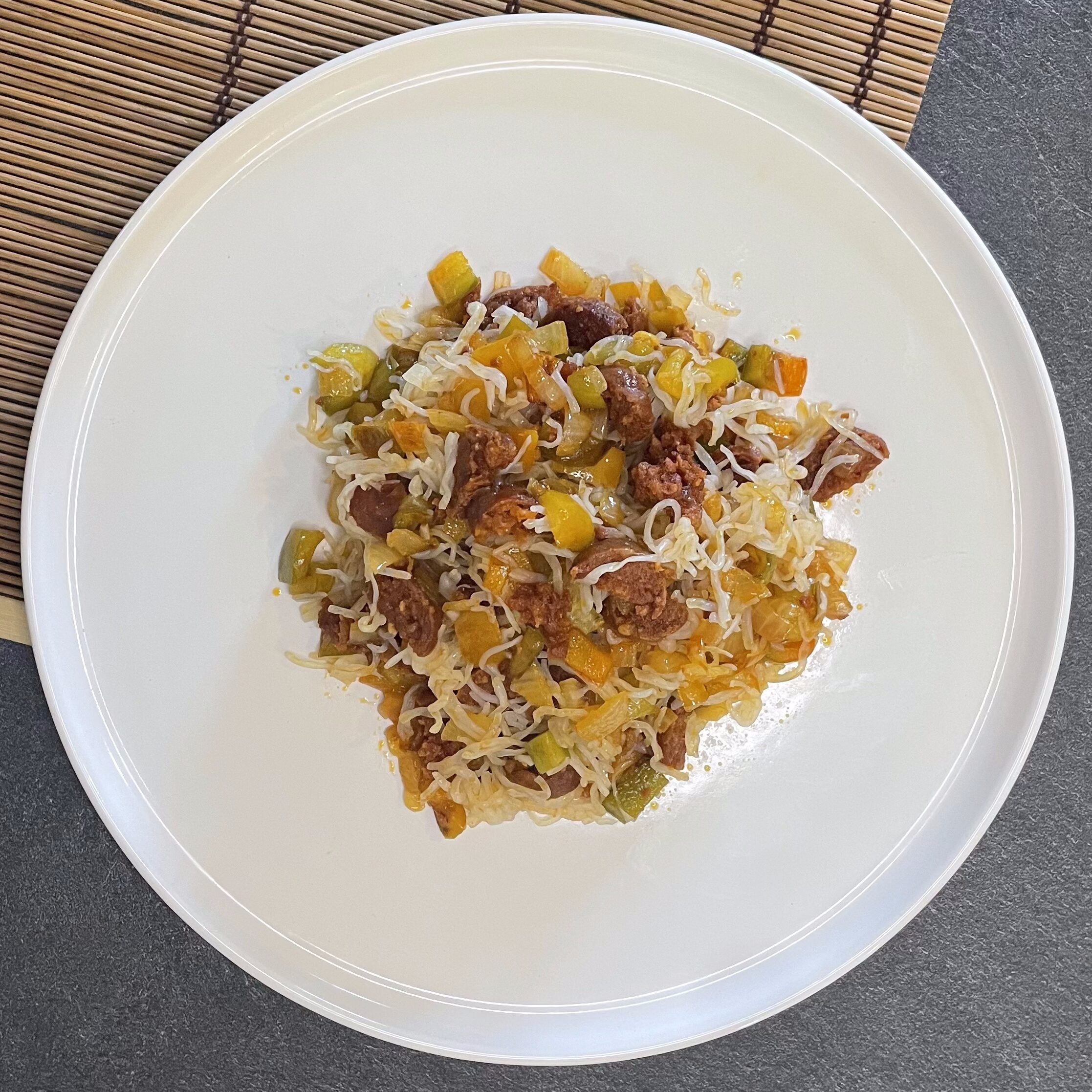 Nouilles de konjac à la mexicaine