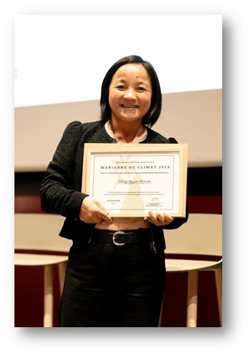 Notre fondatrice, est nommée « Marianne du Climat »